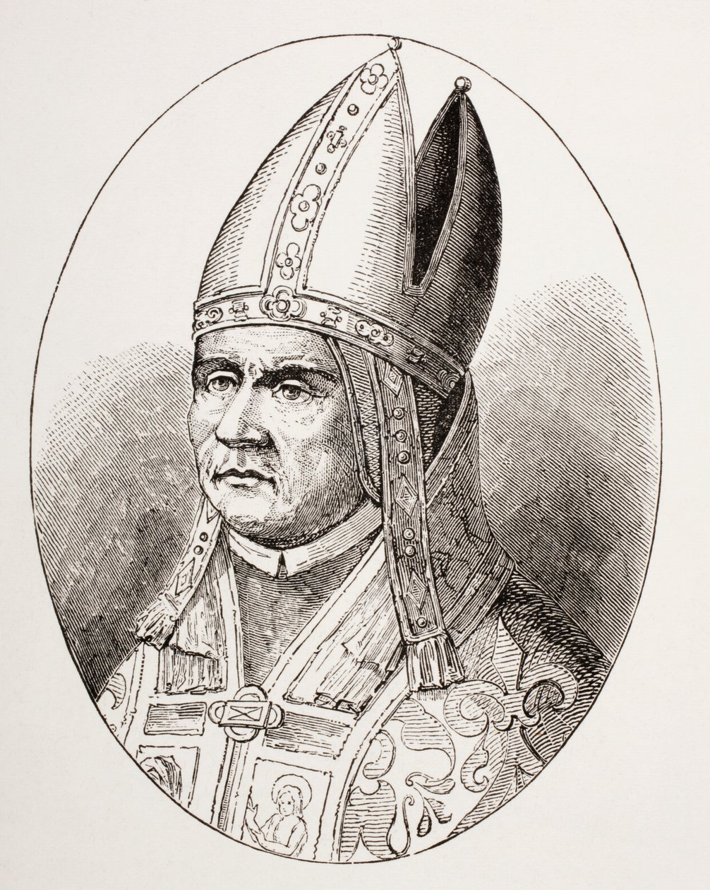 Papst Silvester I., aus 