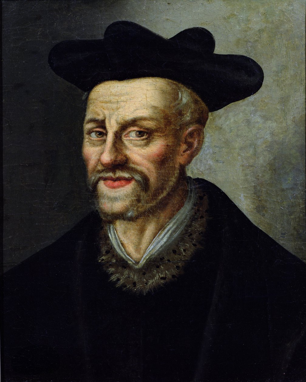 Porträt von Francois Rabelais (ca.1494-1553) von French School