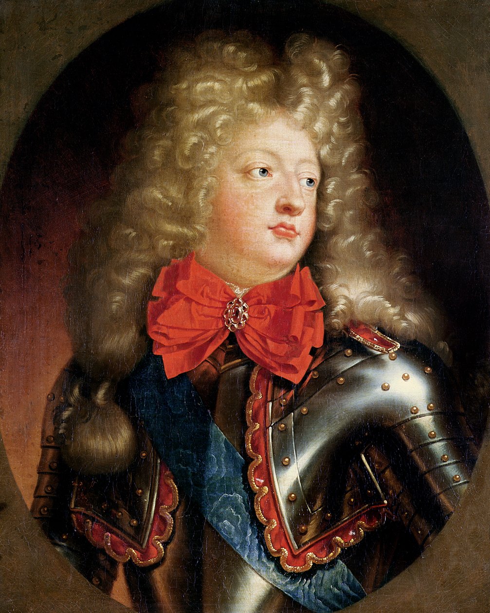 Porträt von Louis (1661-1711) der Grand Dauphin, Sohn von Ludwig XIV. von French School