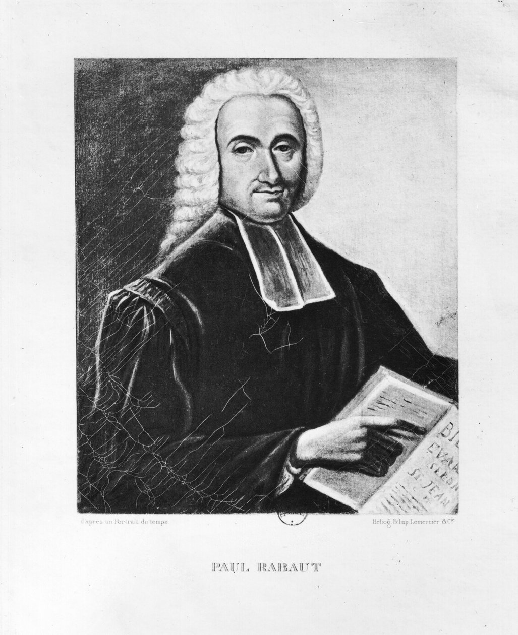 Porträt von Paul Rabaut von French School