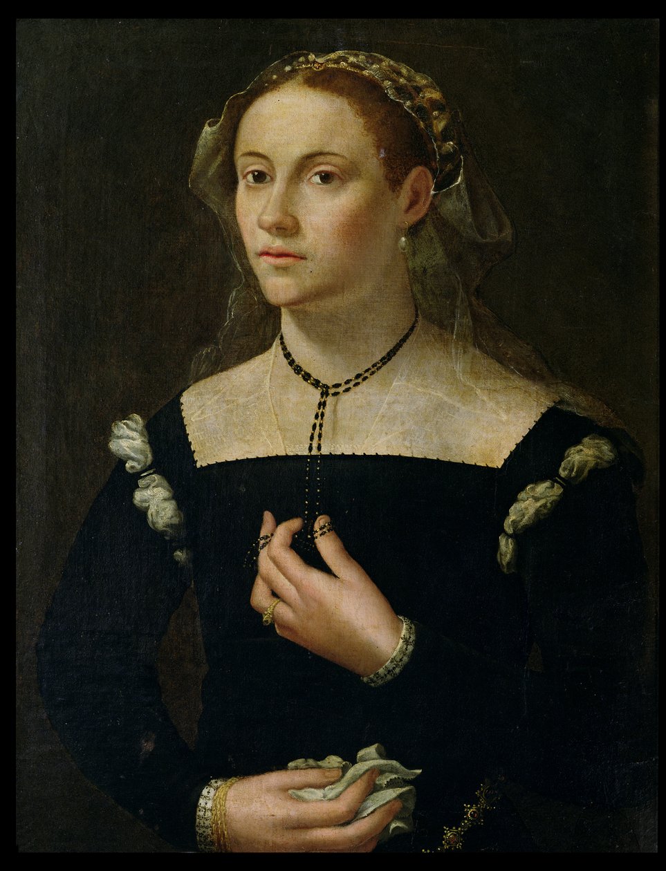 Porträt einer Frau von French School