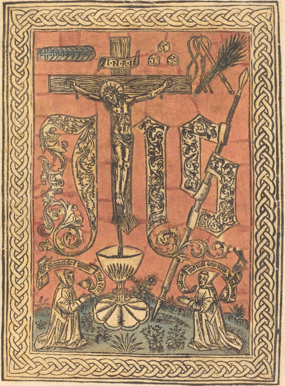 Das heilige Monogramm von French 15th Century