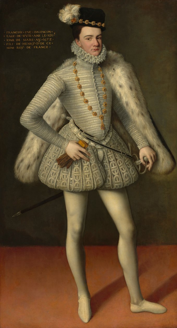 Prinz Hercule-François, Herzog von Alençon von French 16th Century