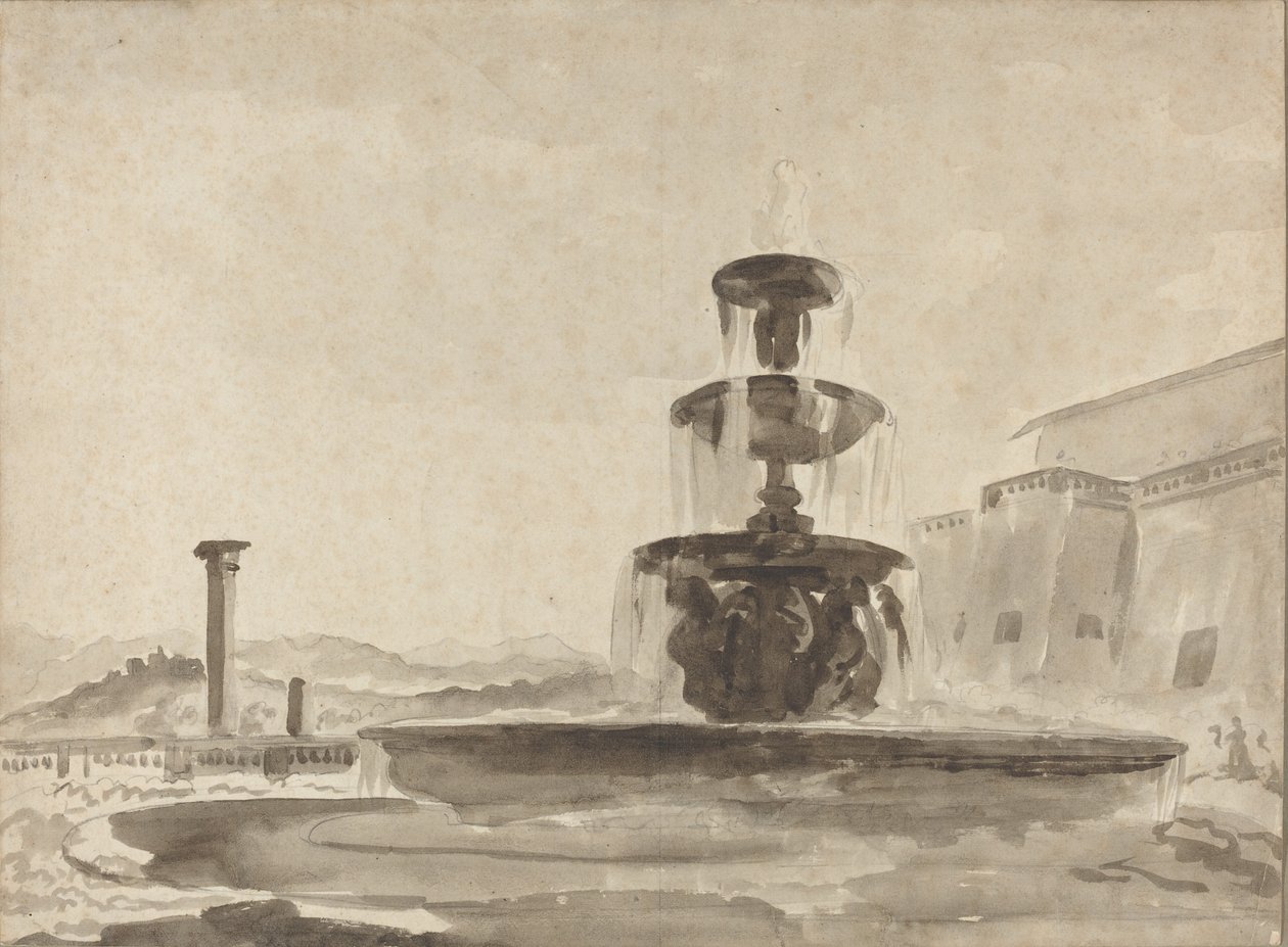 Der Brunnen von French 18th Century