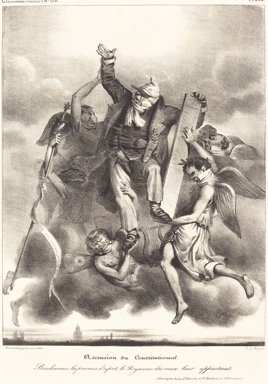 Aufstieg des Constitutionnel von French 19th Century