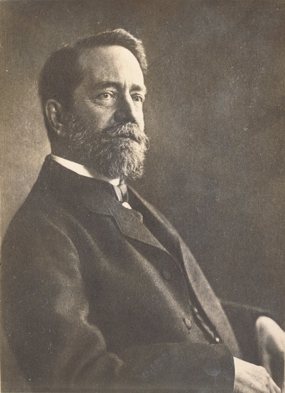 Felix Klein in Paris (s/w Foto) von French Photographer