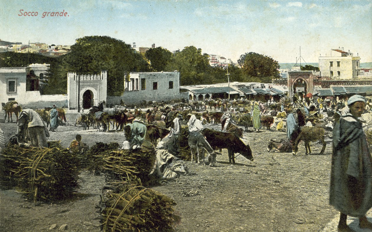 Grand Socco, Tanger, Marokko von French Photographer