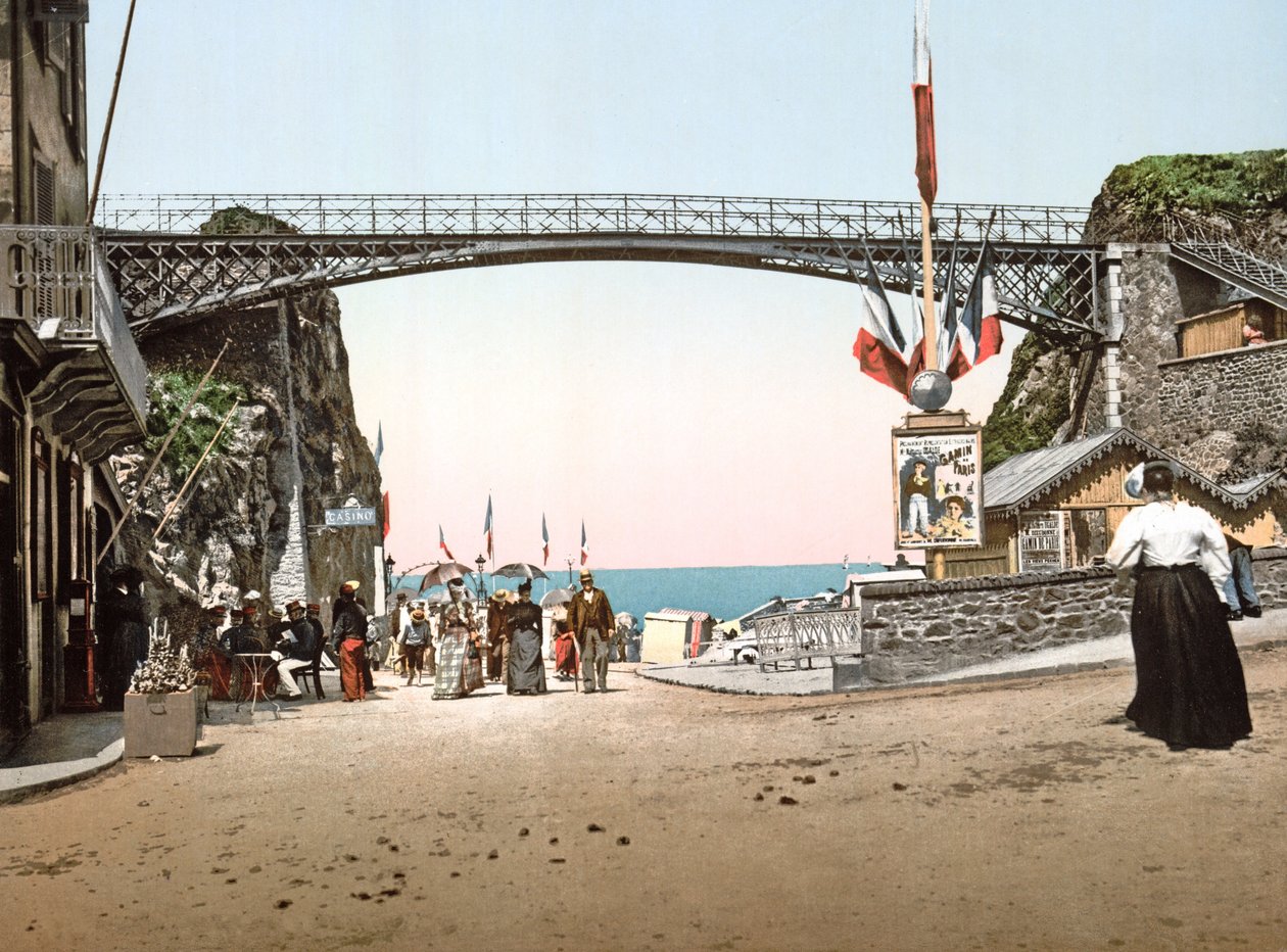 La Tranchée des Anglais in Granville von French Photographer