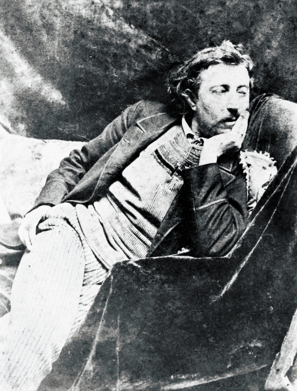 Paul Gauguin in einer bretonischen Weste von French Photographer