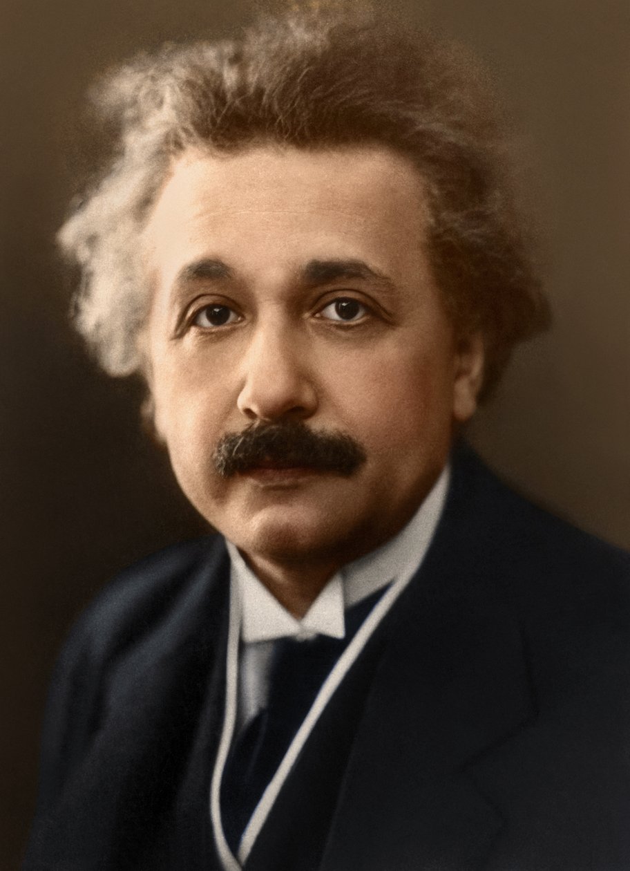 Porträt von Albert Einstein, ca. 1922 von French Photographer