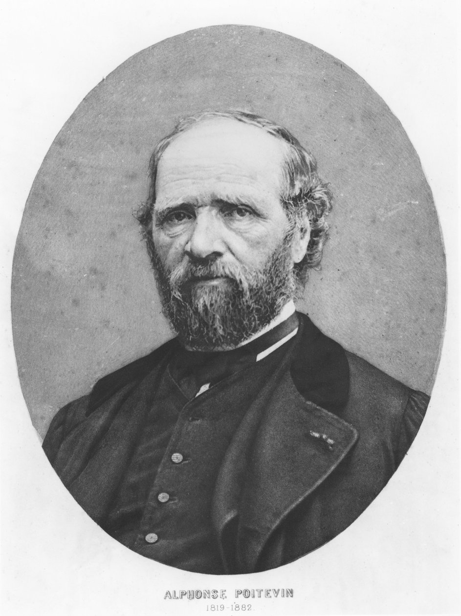 Porträt von Alphonse Poitevin von French Photographer