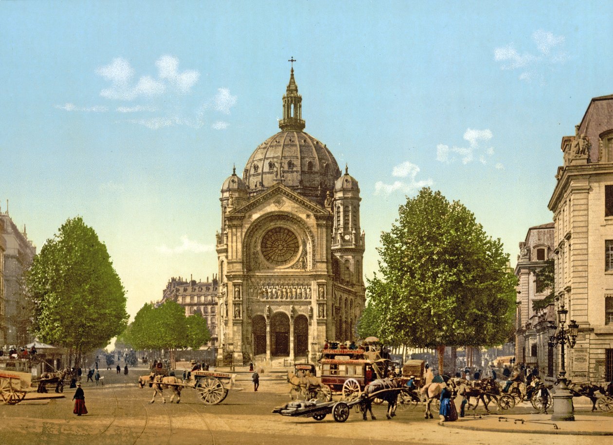 Saint-Augustin, Paris, veröffentlicht um 1900 von French Photographer