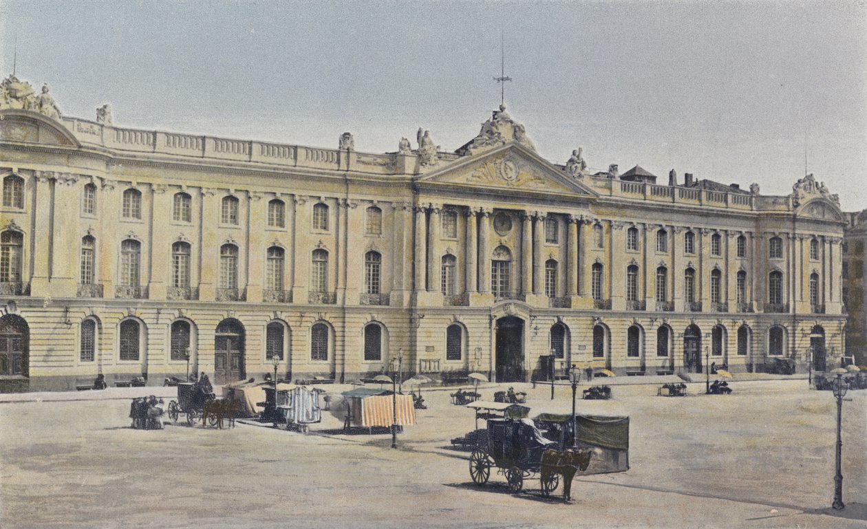 Toulouse, Kapitol, Hauptfassade am Platz von French Photographer