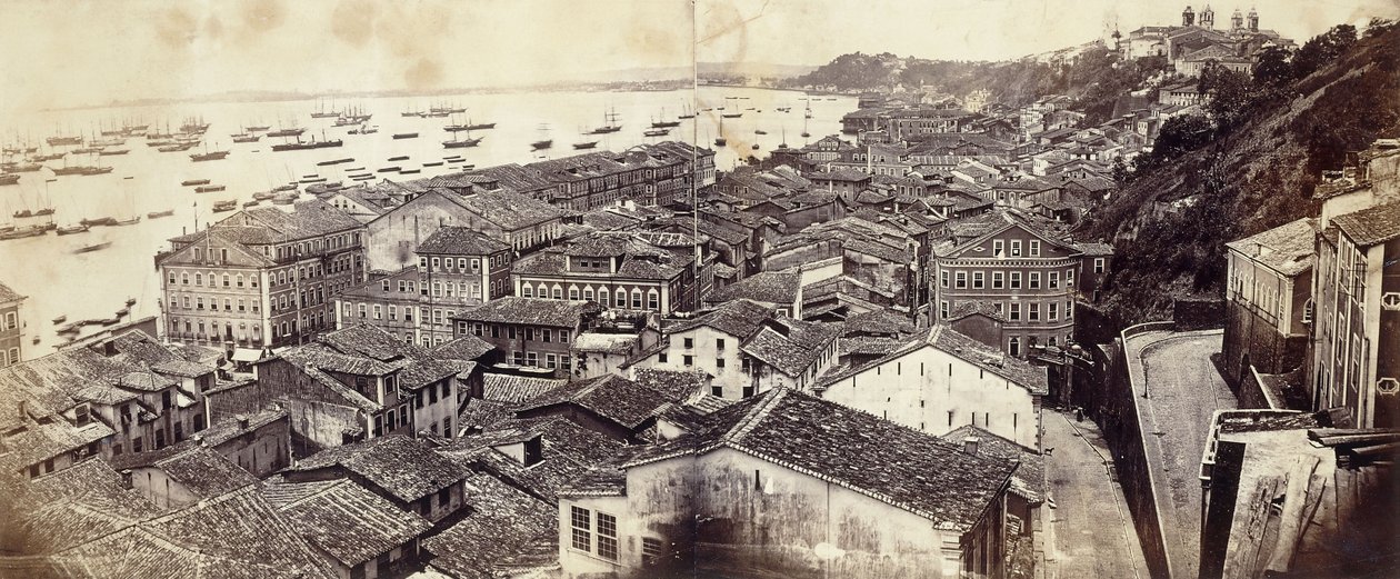 Ansicht von Bahia, ca. 1864-8 von French Photographer