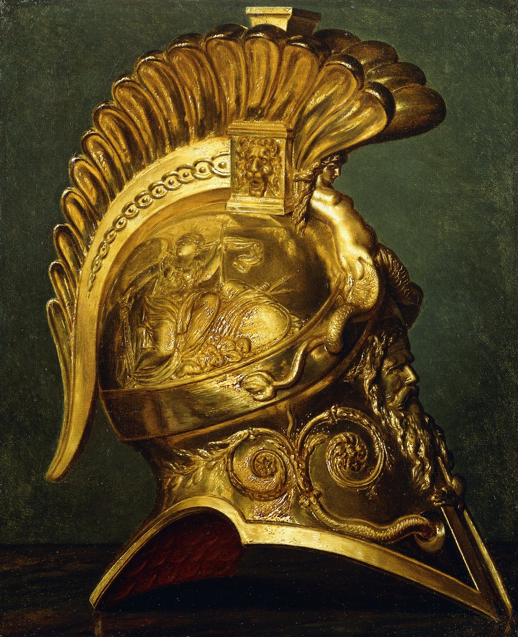 Eine Studie für einen neoklassischen Helm von French School