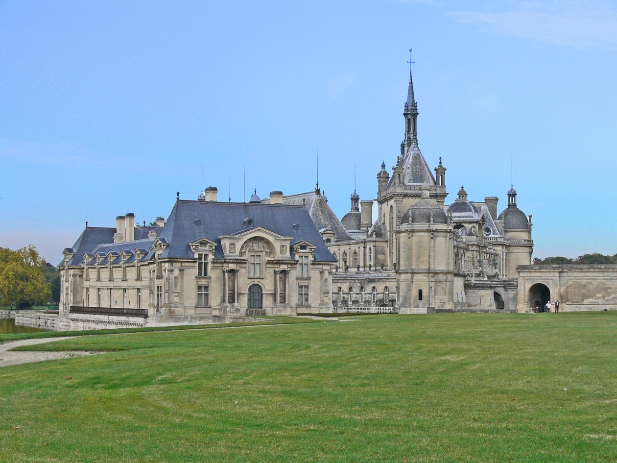 Ansicht des Schlosses von French School