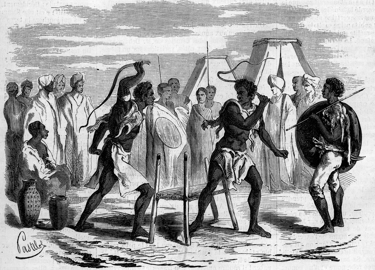 Afrikanischer Brauch von French School