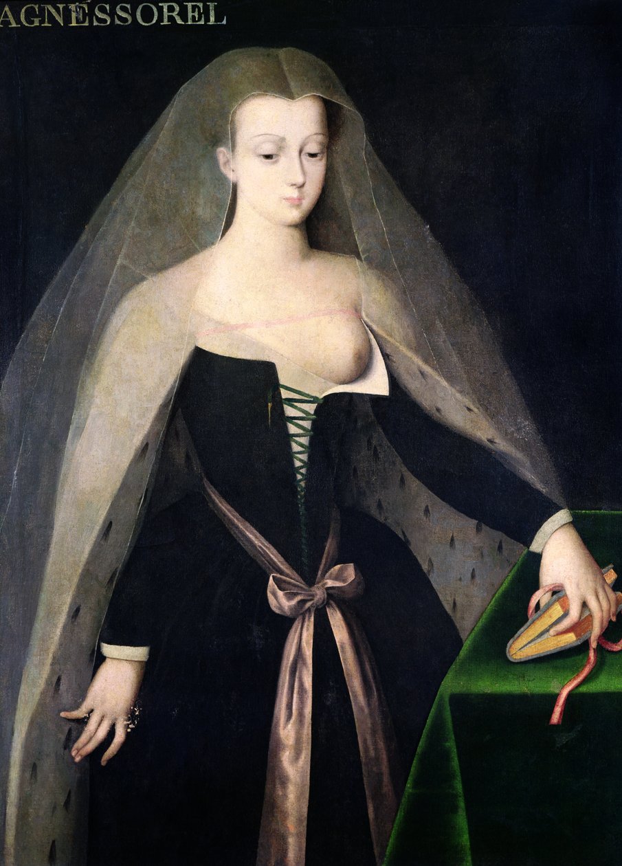 Agnes Sorel (ca. 1422-50) von French School