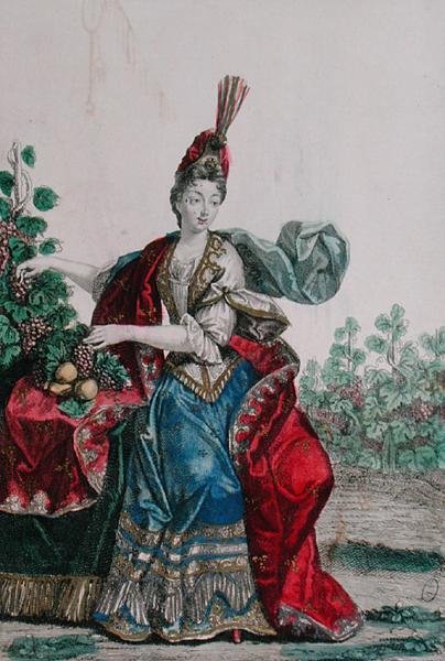 Allegorie des Herbstes von French School