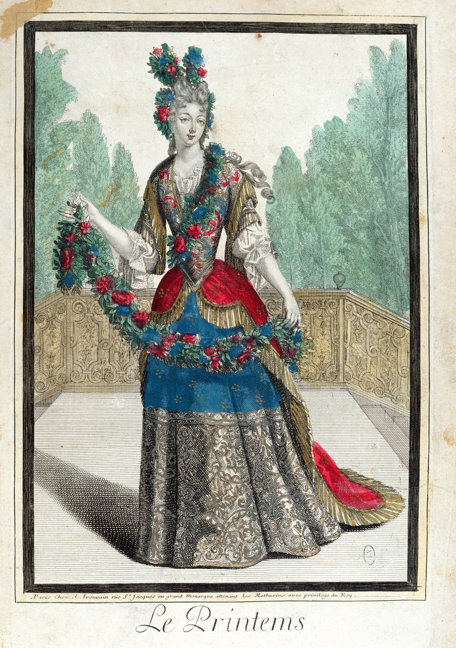 Allegorie des Frühlings von French School