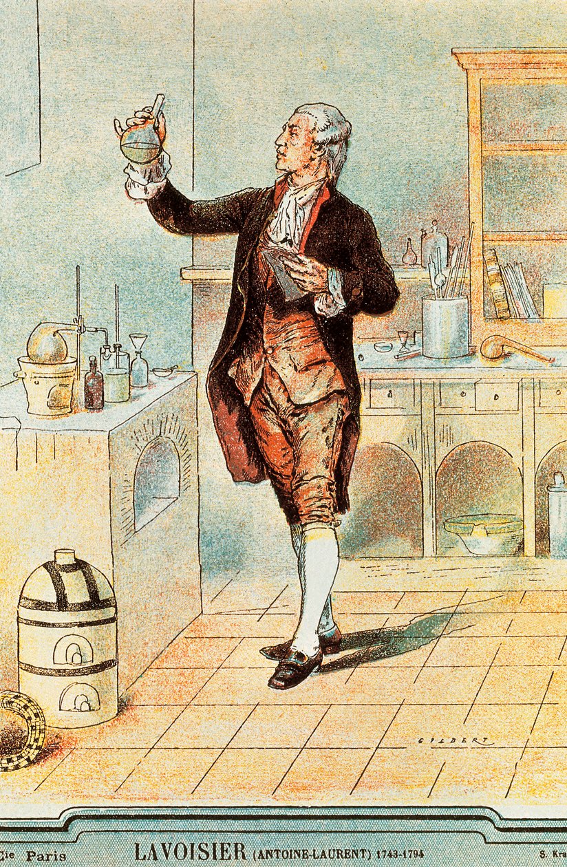 Antoine Laurent Lavoisier von French School