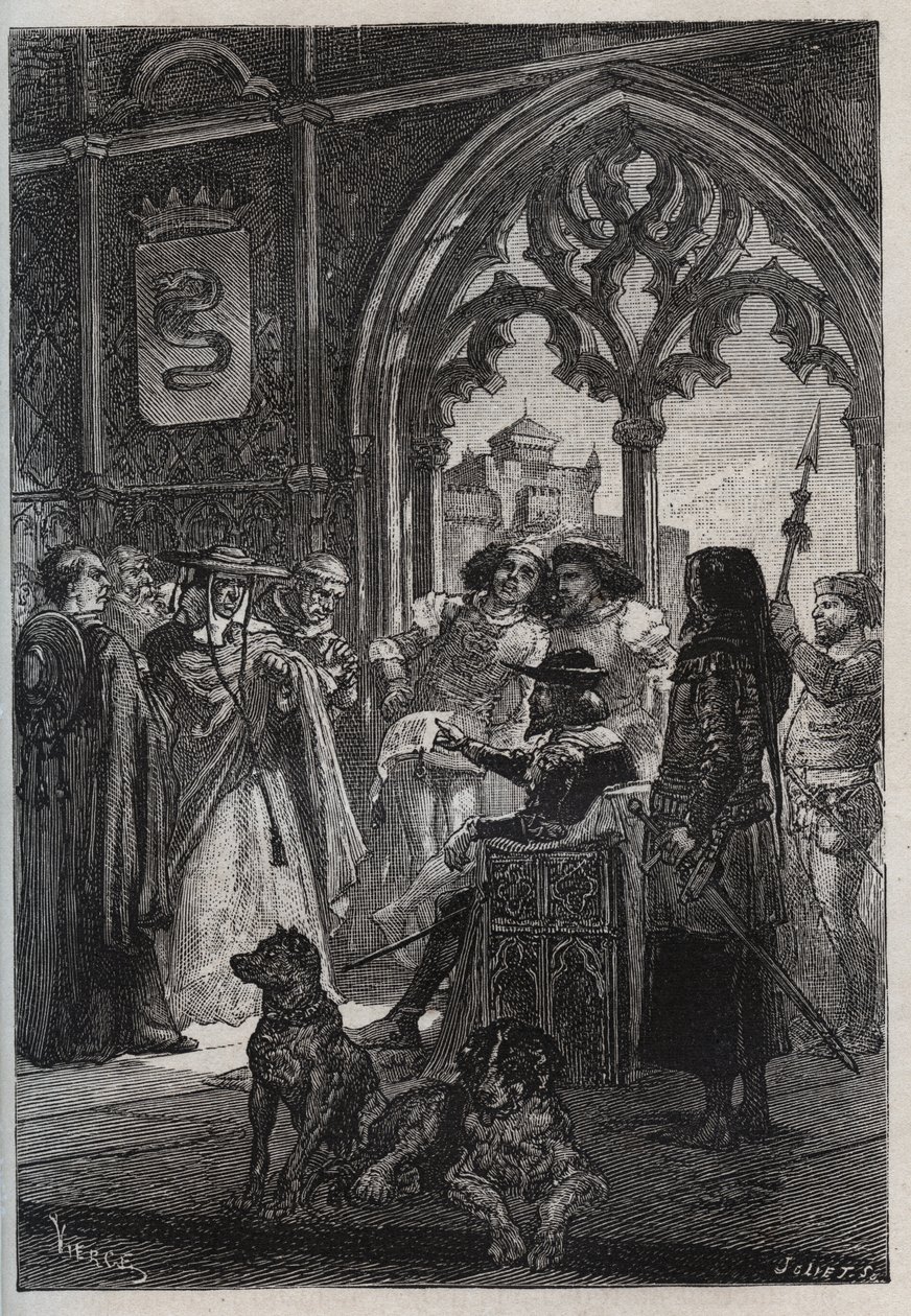 Bernabò Visconti von French School
