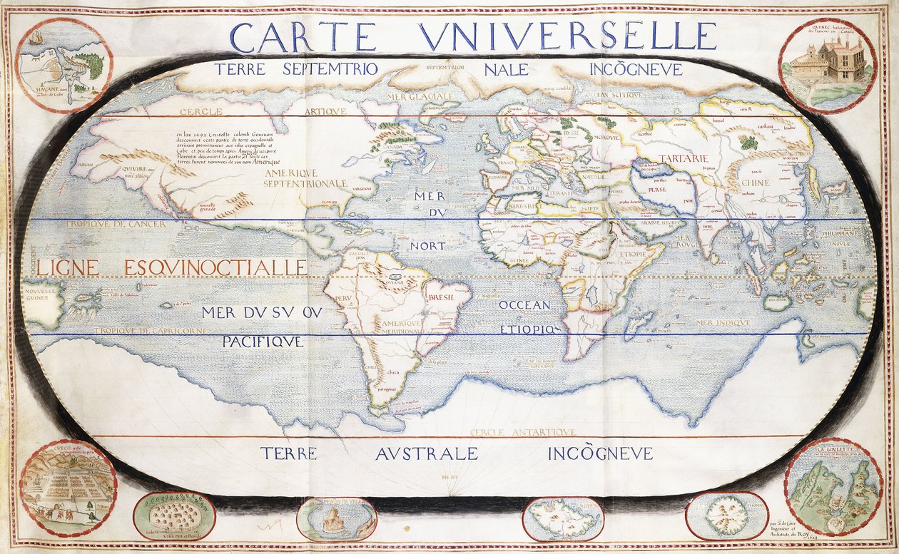 Universalkarte von French School