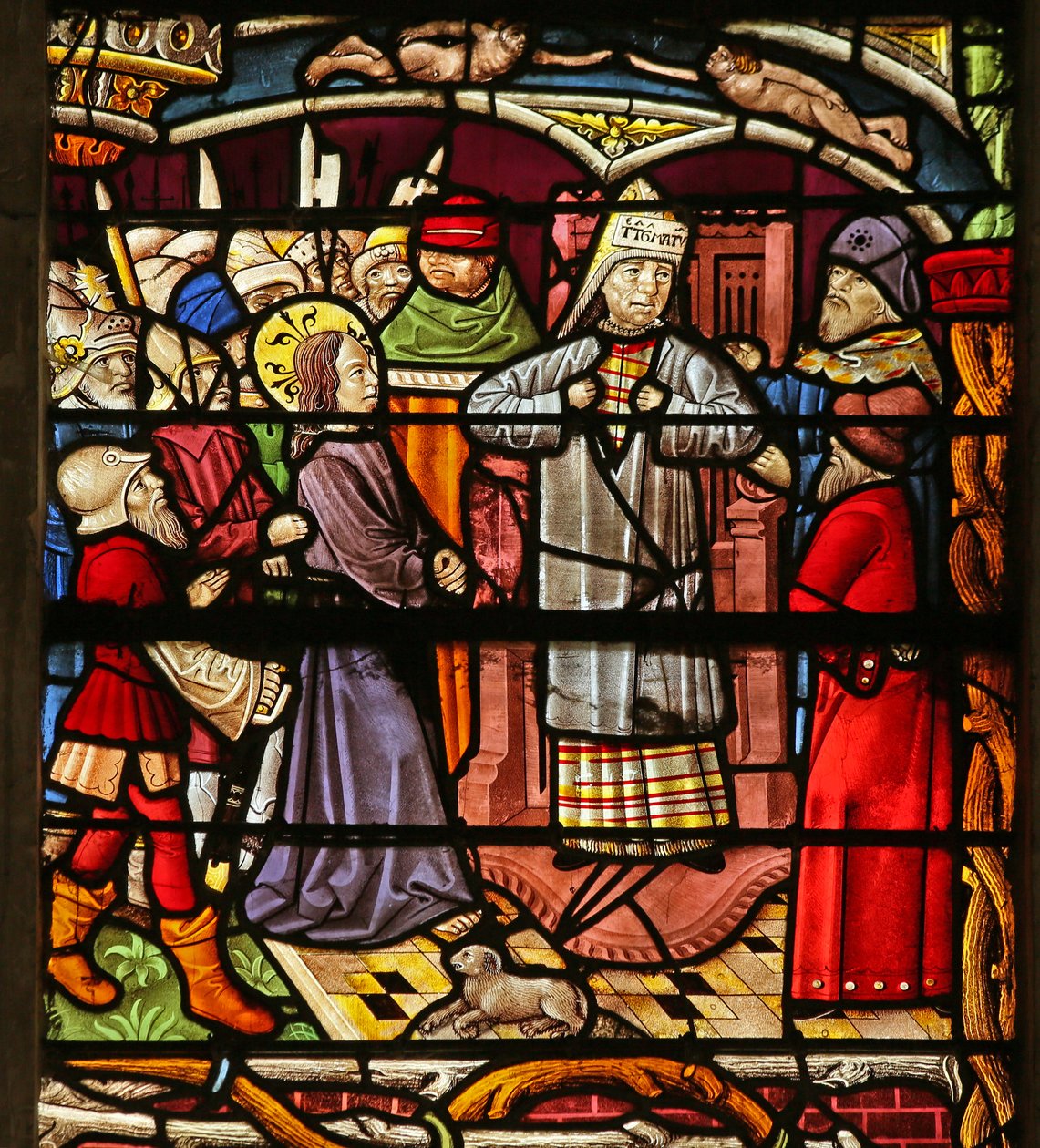 Christus vor dem Hohepriester von French School
