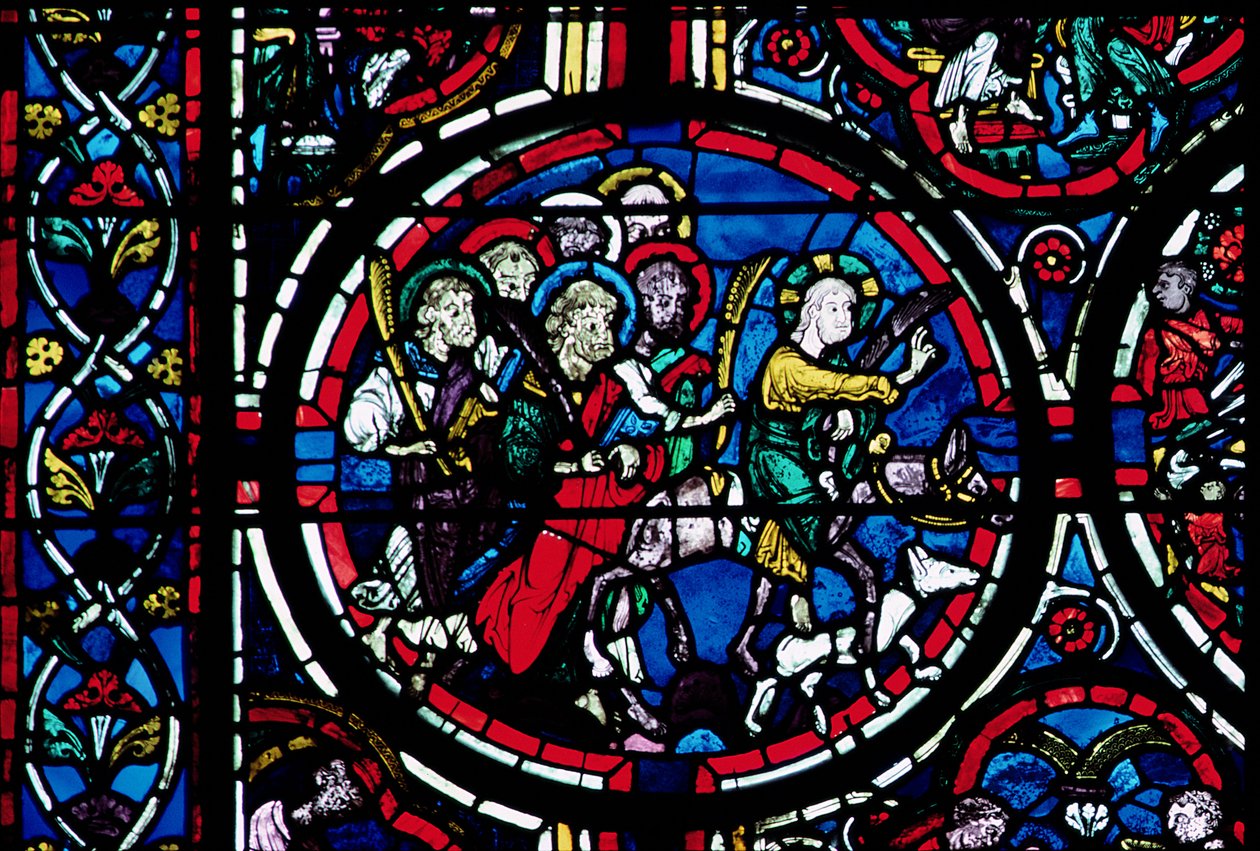 Einzug Christi in Jerusalem von French School