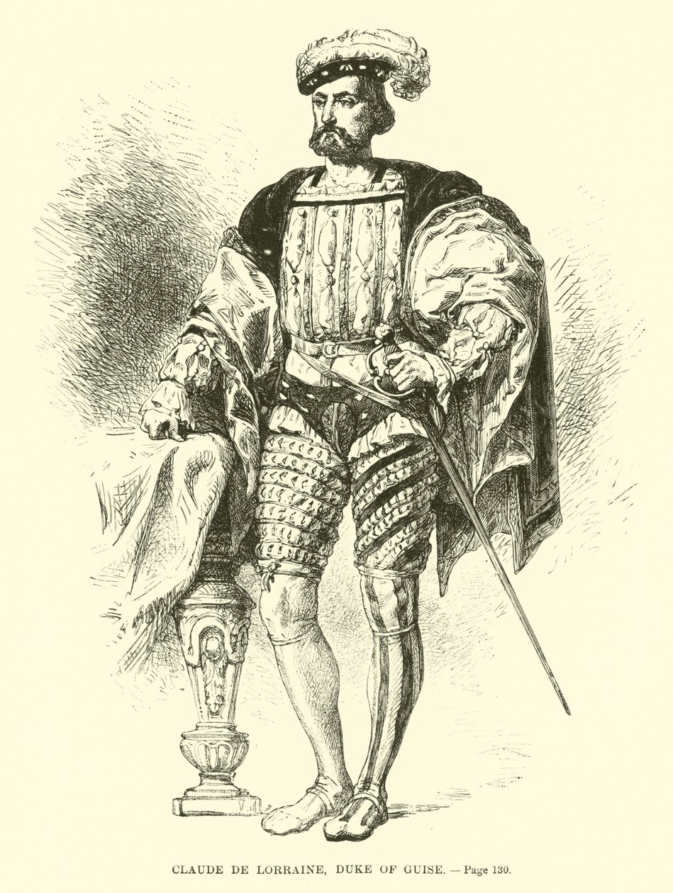 Claude de Lorraine, Herzog von Guise von French School