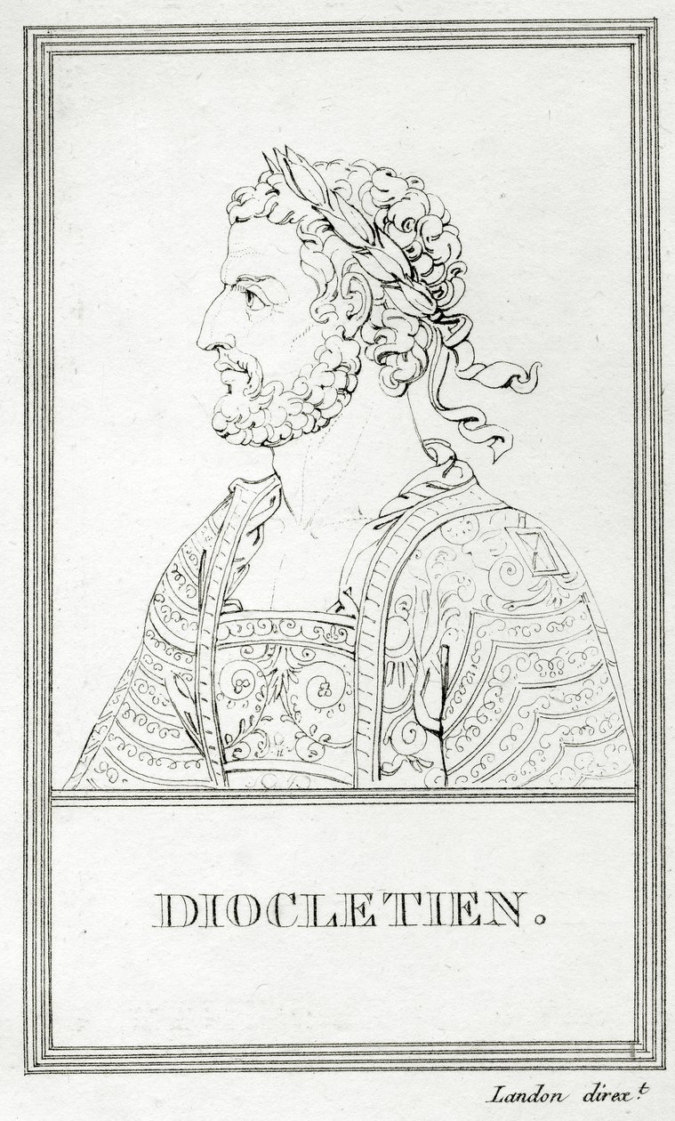 Diokletian, 1805-11 von French School