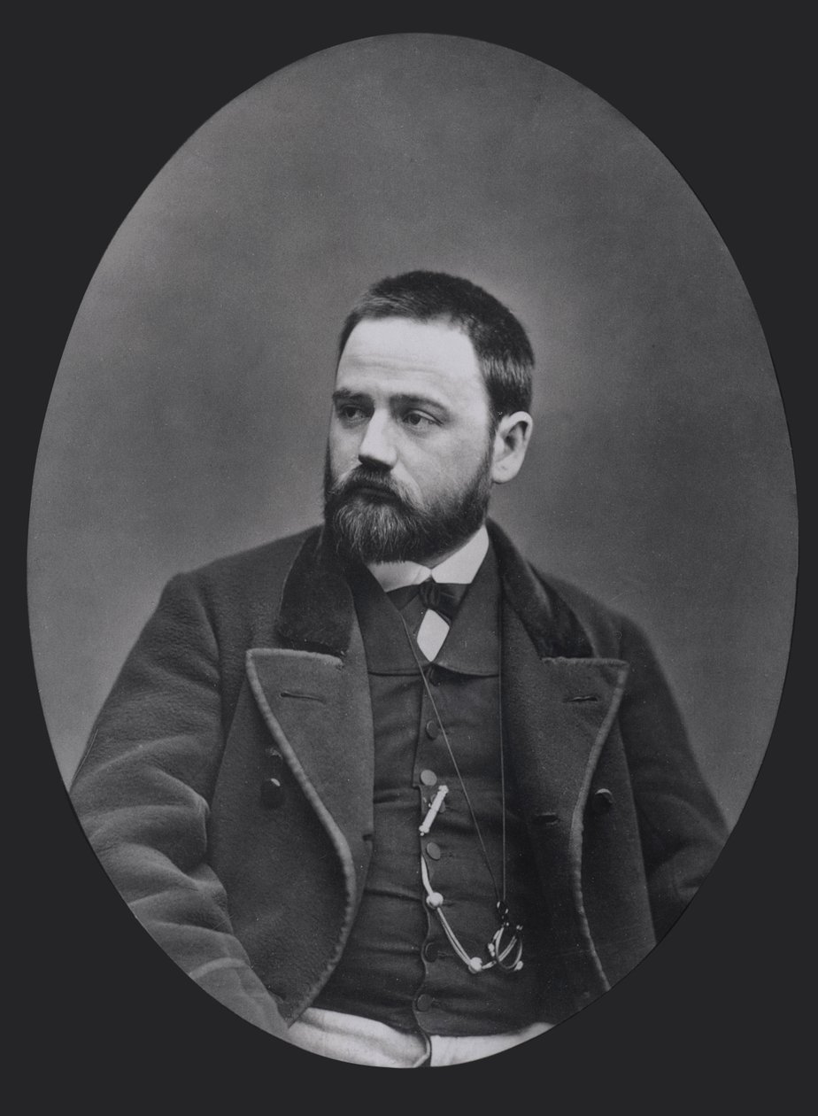 Emile Zola, ca. 1870-80 von French School