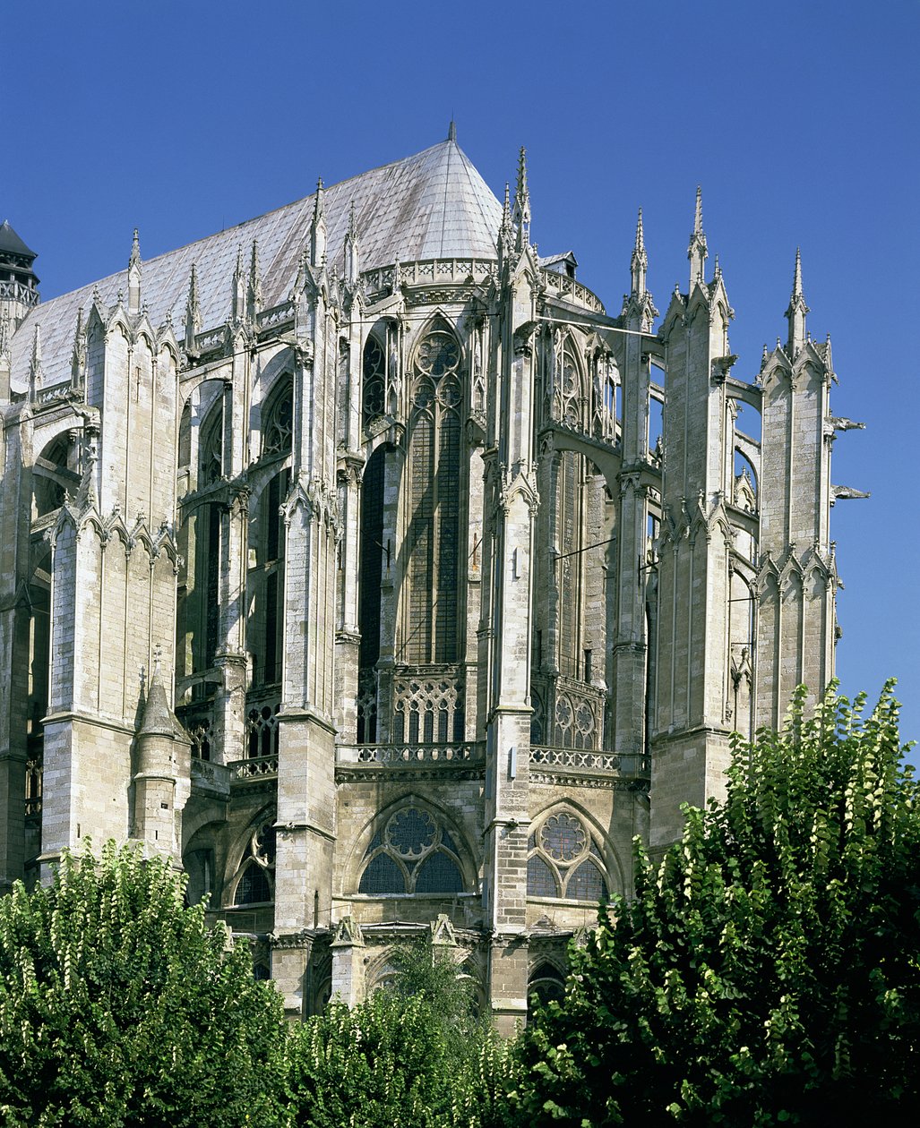Außenansicht des Ostendes von French School