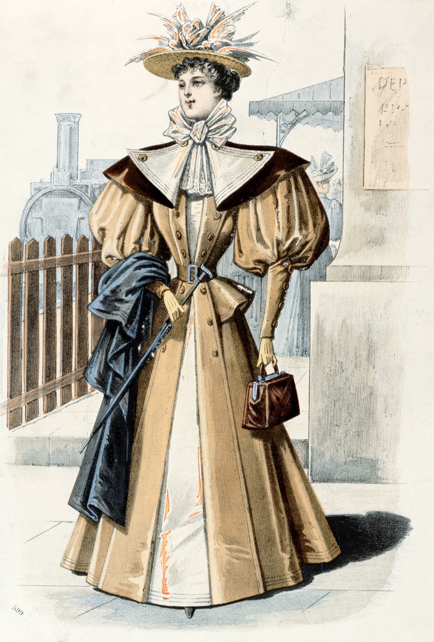 Modestil, 1895 von French School