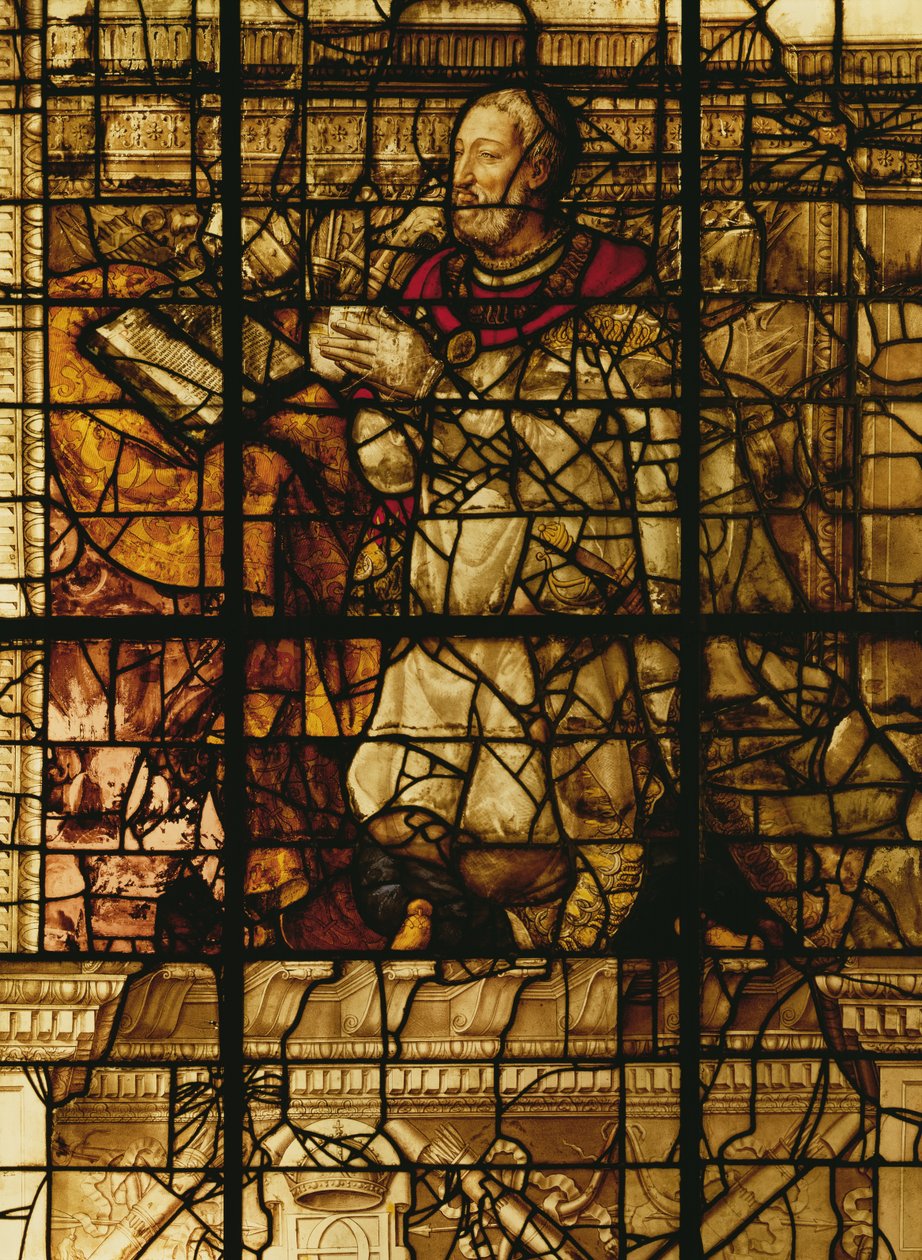 Franz I. im Gebet von French School