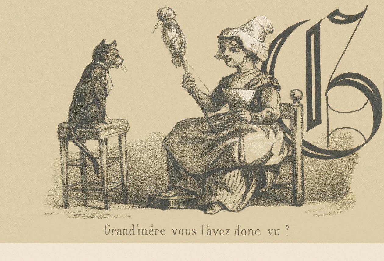 Großmutter, hast du ihn gesehen? von French School