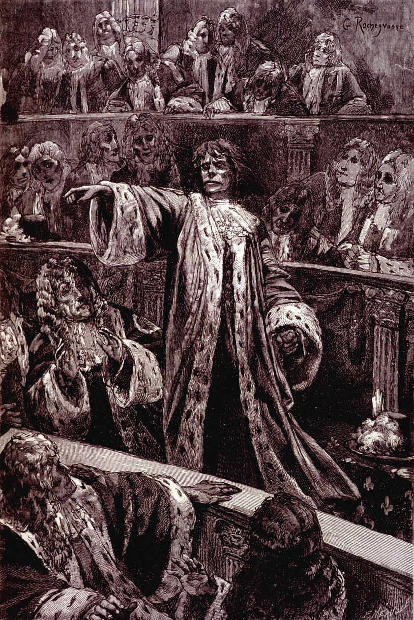 Gwynplaine in „Der Mann, der lacht“ von French School