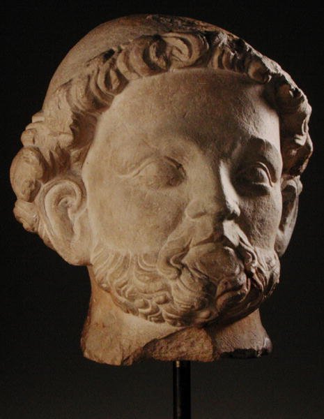 Kopf des Heiligen Petrus von French School