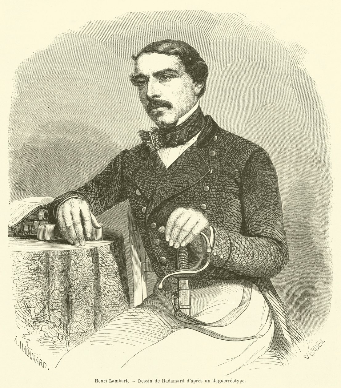 Henri Lambert (Gravur) von French School