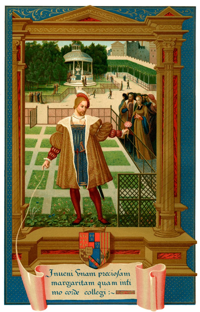 Heinrich II. von Navarra von French School