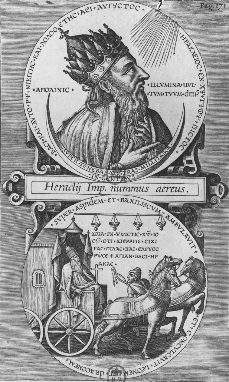 Heraklius (Stich) von French School