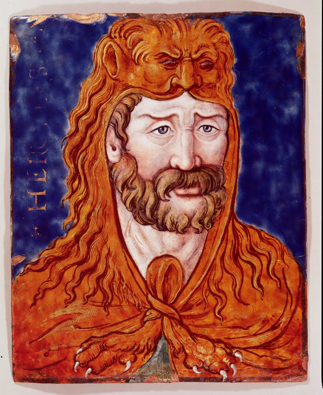 Herkules (Emaille) von French School