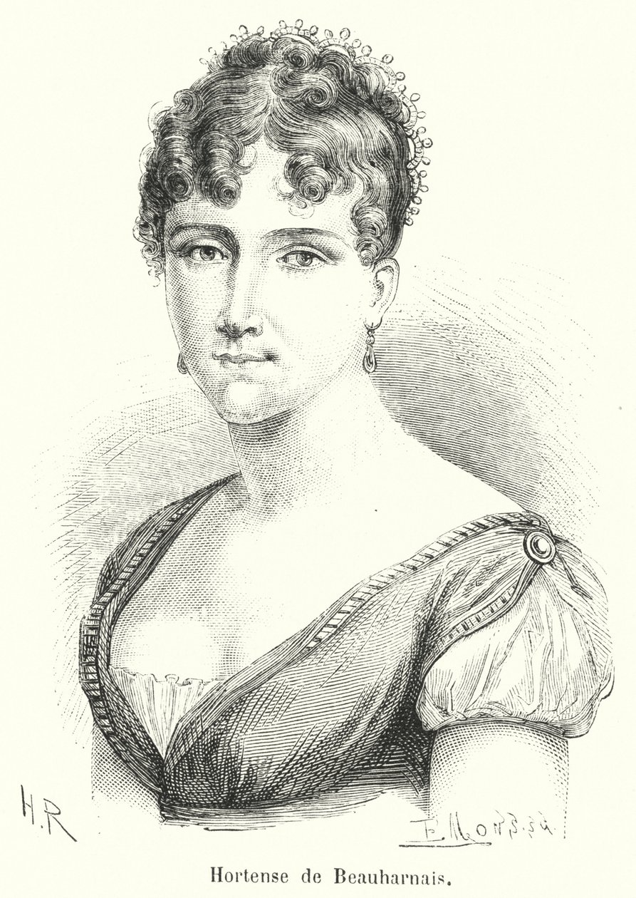 Hortense de Beauharnais (Gravur) von French School