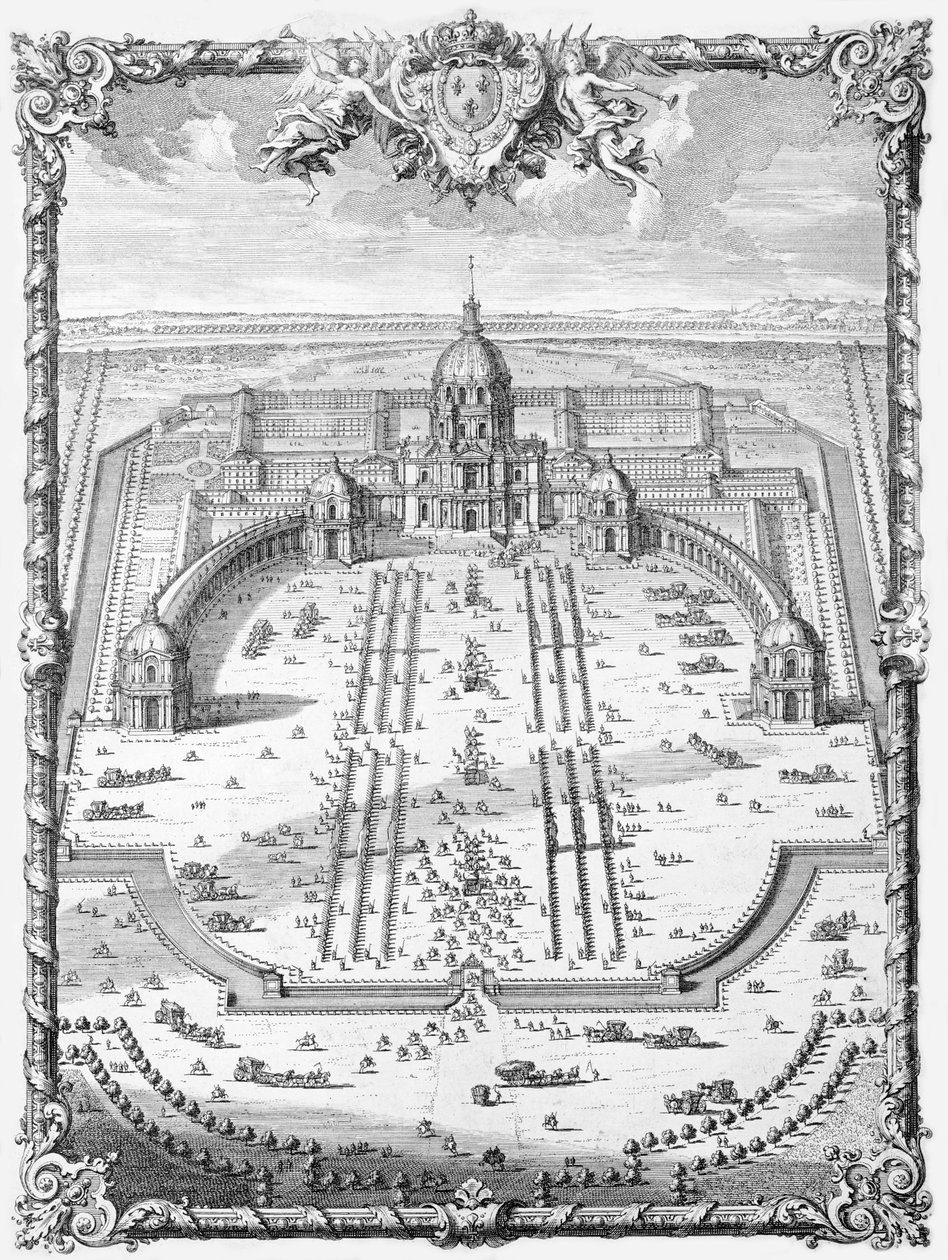 Hotel des Invalides, Paris von French School