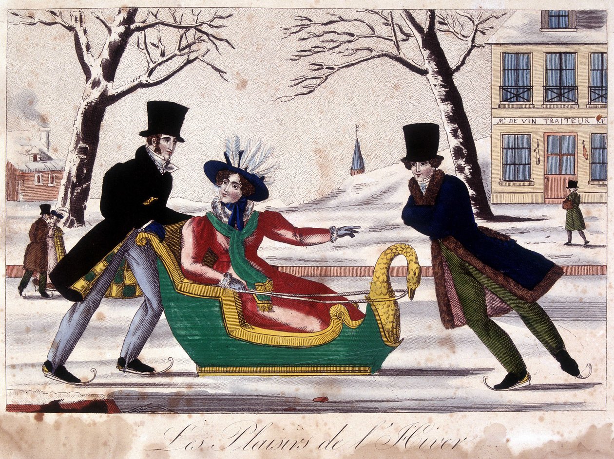 Eislaufen - Bild von Epinal von French School
