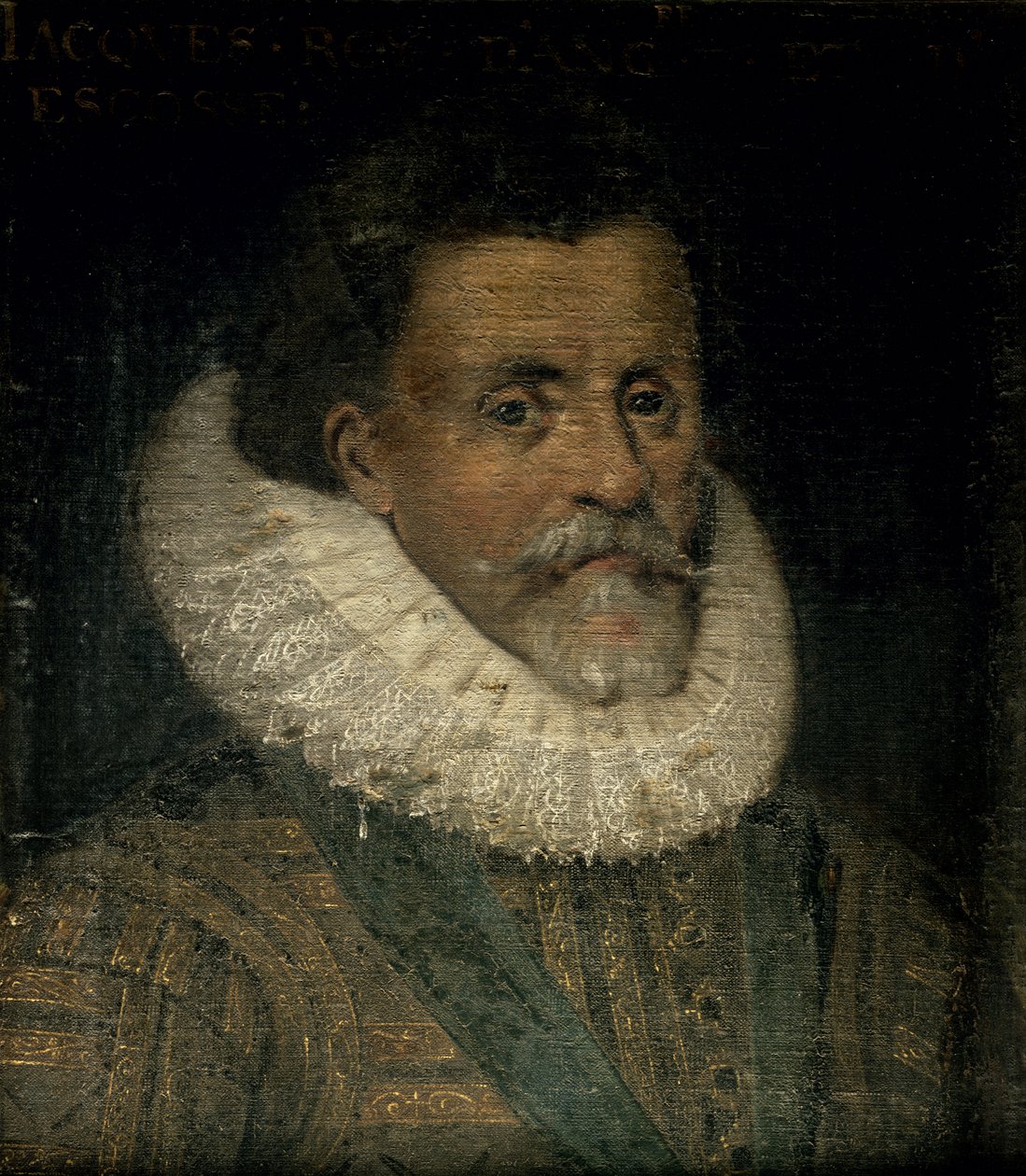 Jakob I. von England (1566-1625) von French School
