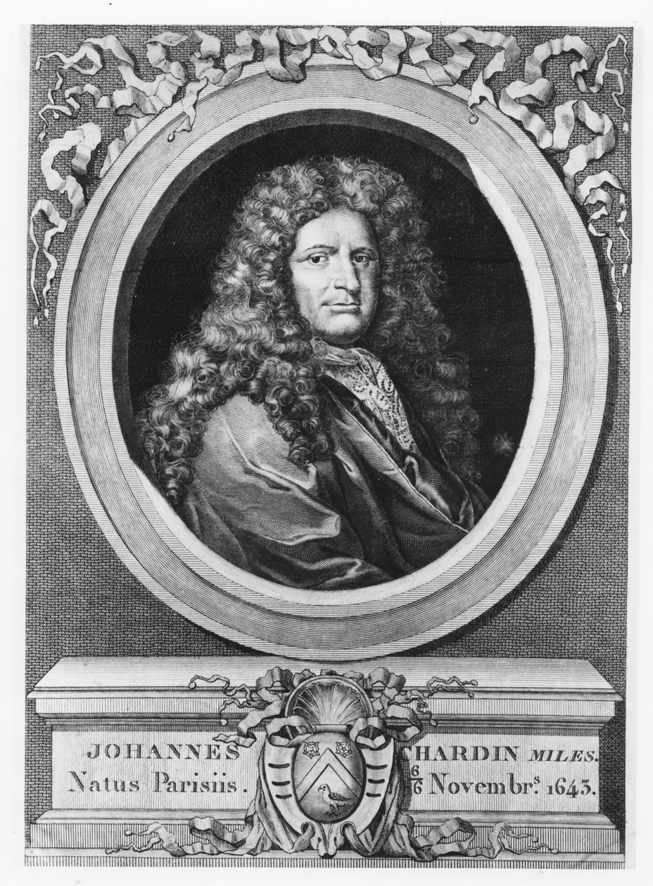 Jean Chardin (Gravur) von French School