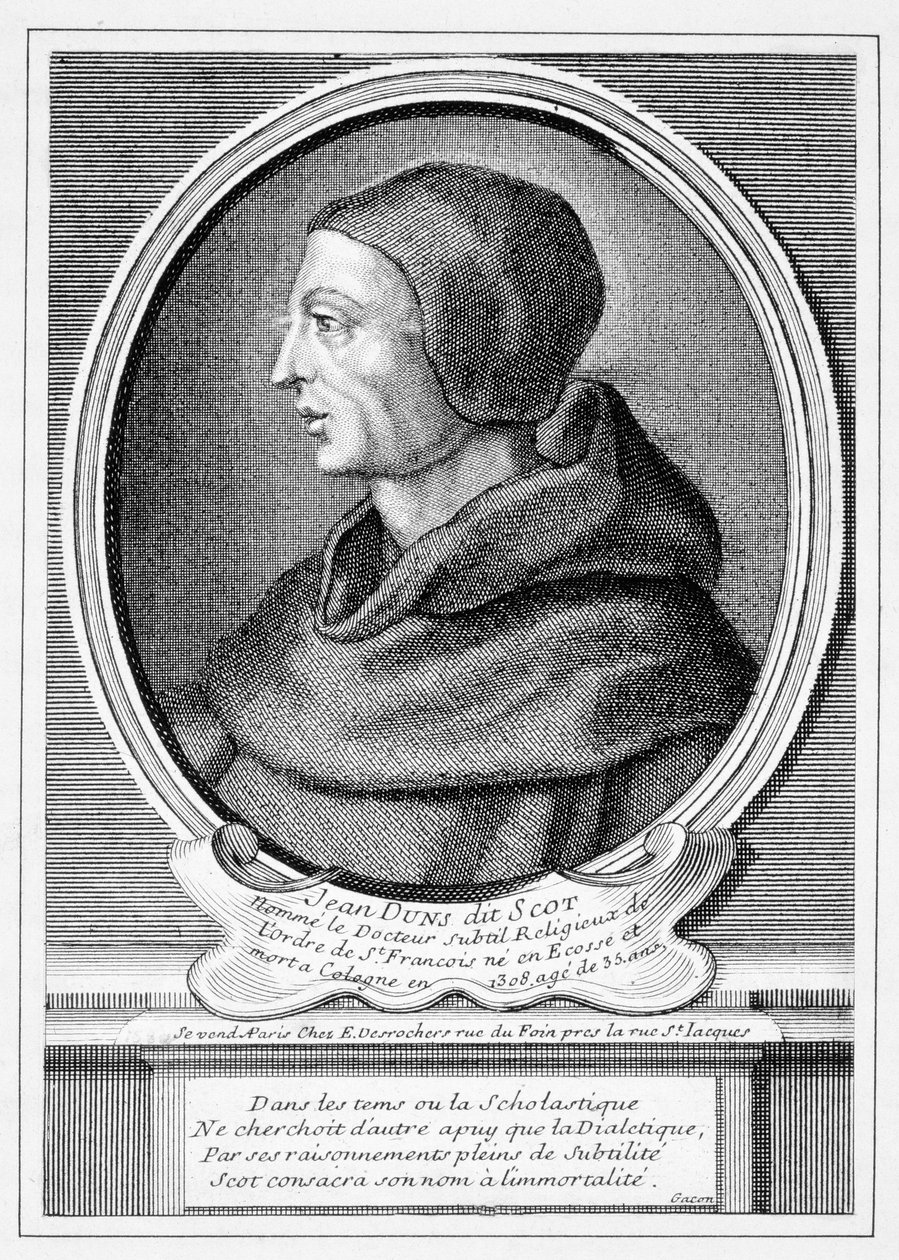 John Duns Scotus (ca. 1266-1308) von French School