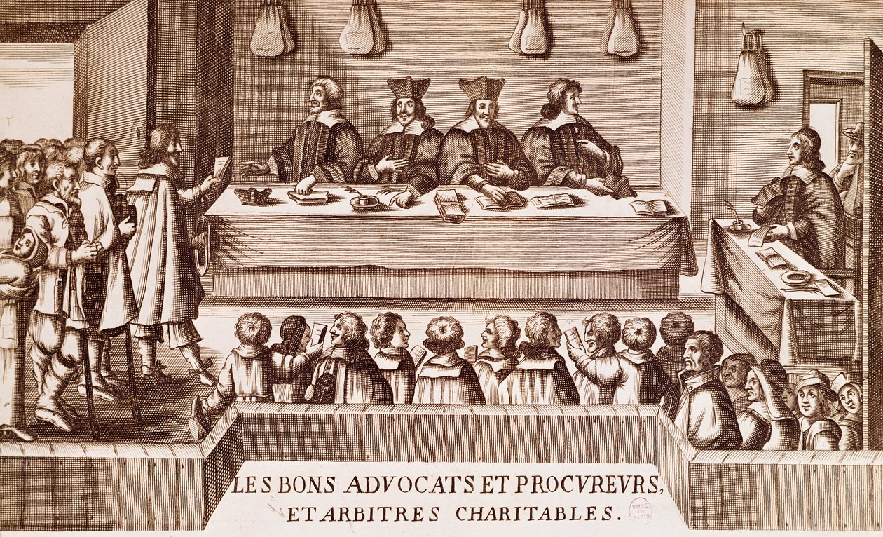 Gerechtigkeit während der Herrschaft von Heinrich IV. von French School