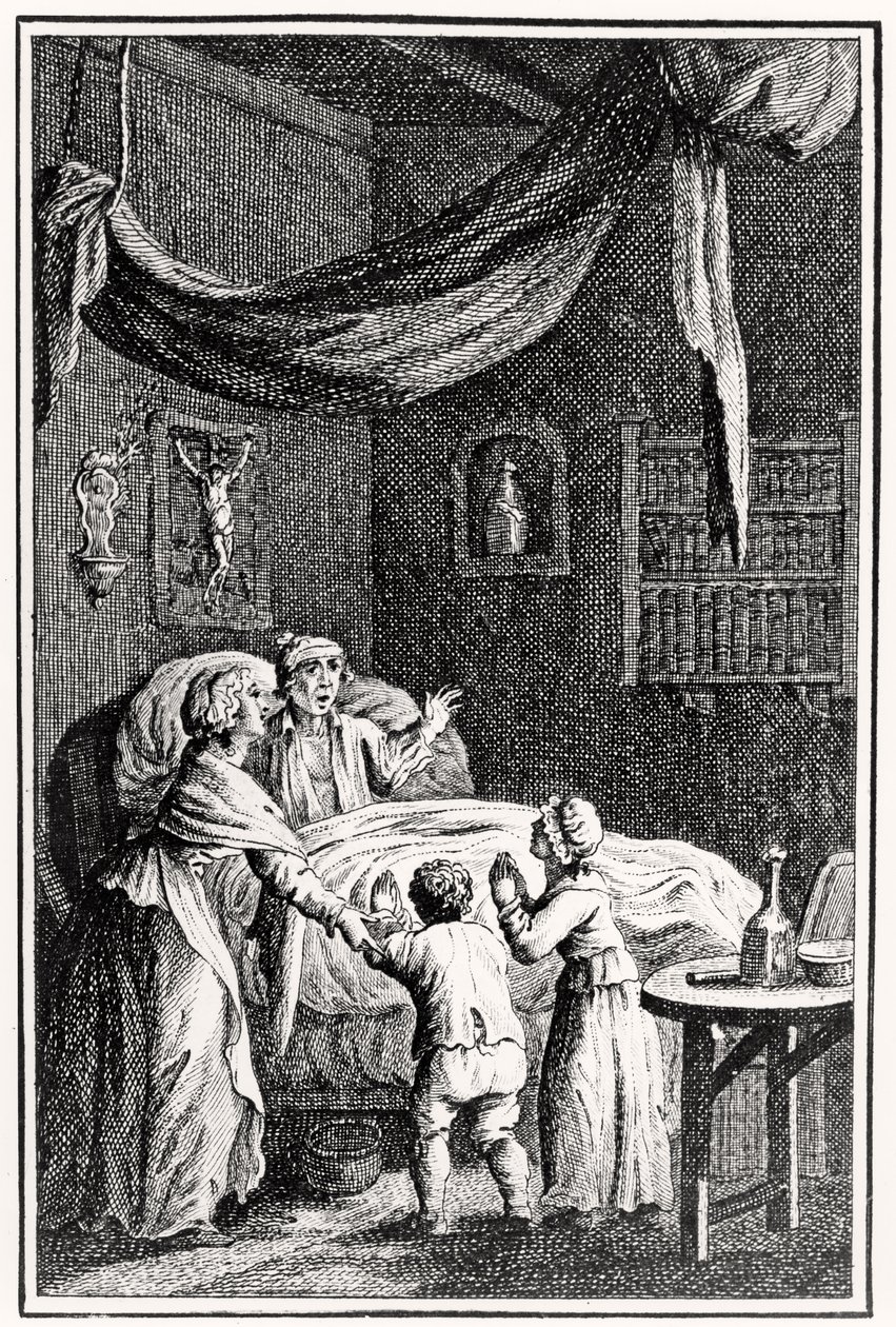 Das Leben meines Vaters (Stich) von French School
